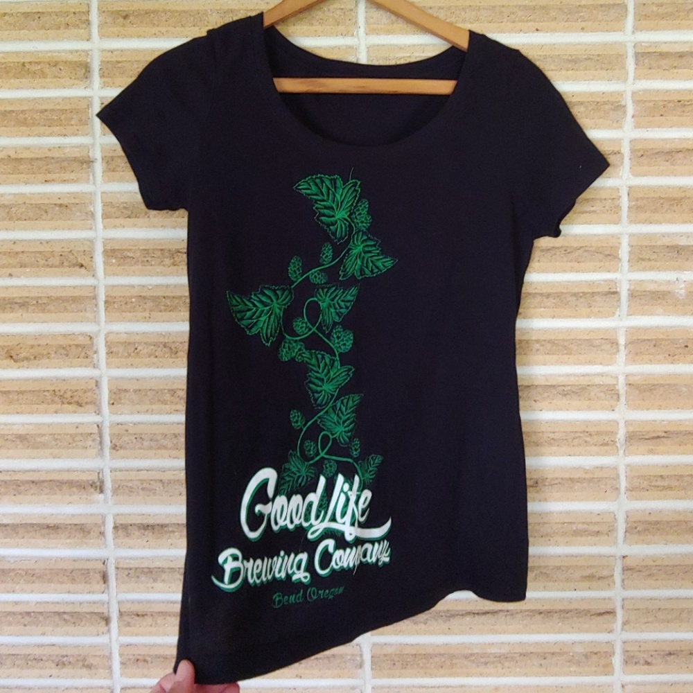 Good Life brewing Tee Shirt Black
